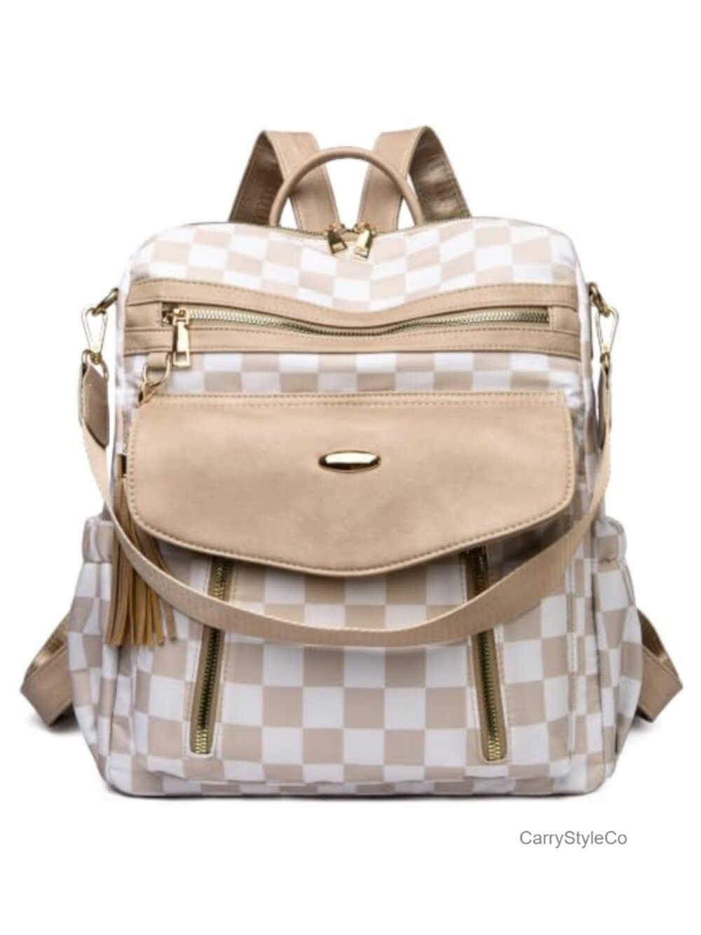 Nylon Backpack Purse Women Anti-Theft Convertible Shoulder Bag Travel
